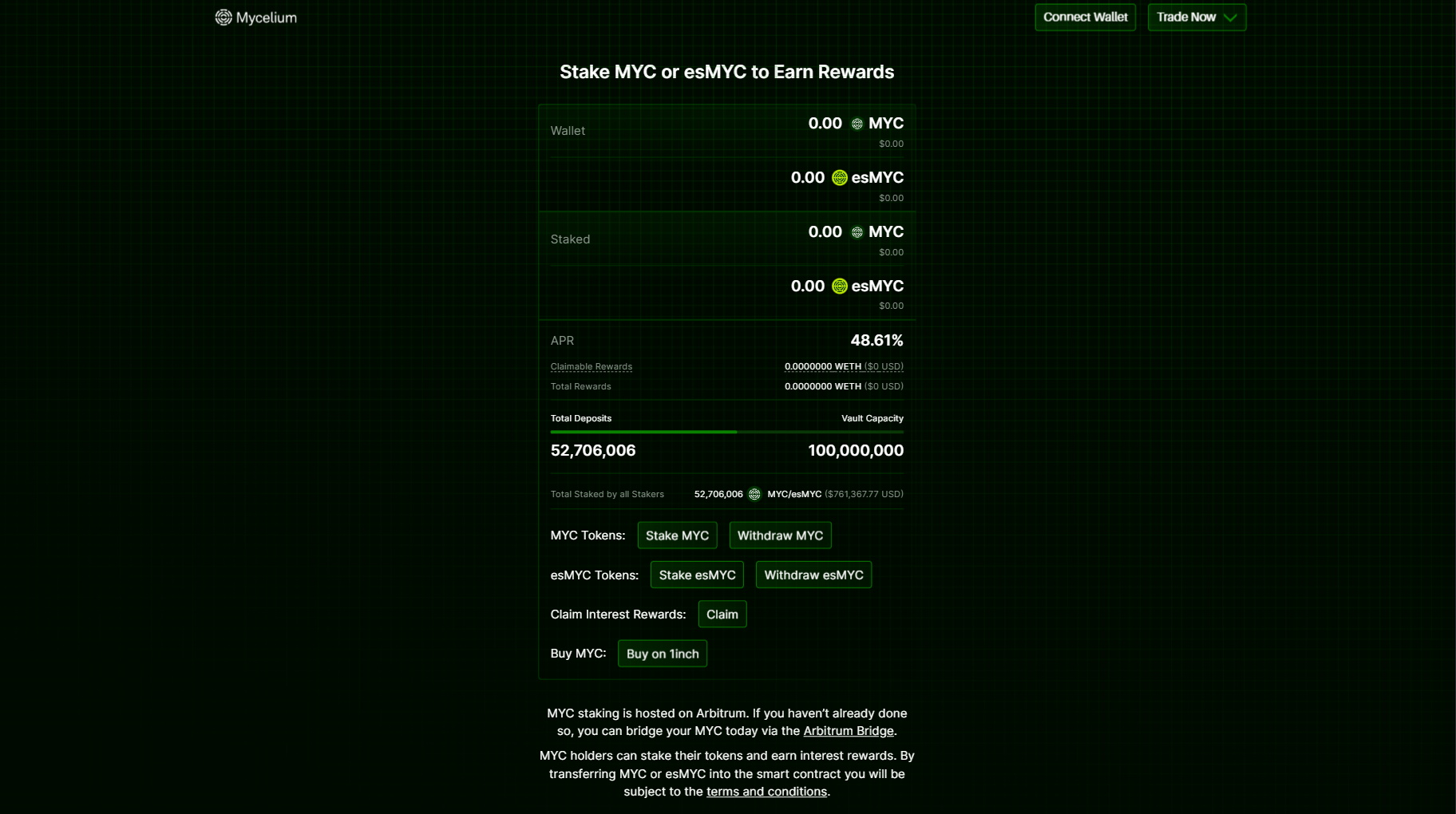 MYC Staking