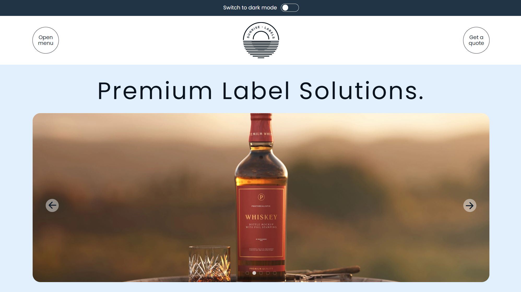 Sunrise Labels